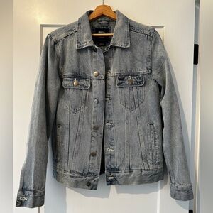 RVCA Daggers Light Blue Denim Jacket